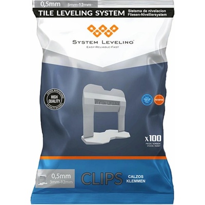 System Leveling - spony 0,5mm (100ks) D.O.O. SL1110
