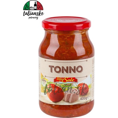 Delizie dal Sole Omáčka na cestoviny tuniaková 400 g