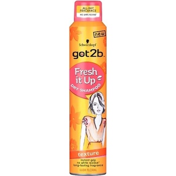 Schwarzkopf Got2b Fresh it up Texture suchý šampón na vlasy 200 ml