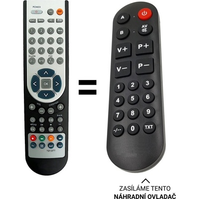 Dálkový ovladač Senior Hirschmann CSR42CW Opentel ODS3500F – Hledejceny.cz