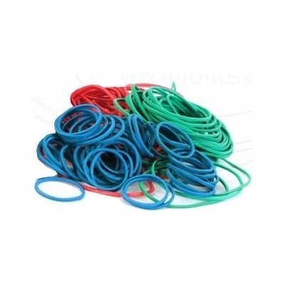 Gumička mix barev slabá (1 mm, Ø 2, 4, 6 cm) 50 g, 1 balení – Hledejceny.cz