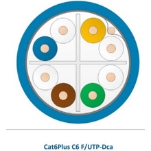 Leviton C6F/UTP-Dca-500BU F/UTP, AWG23, kat. 6, LSZH, Dca s2 d2 a1, 500m, modrý