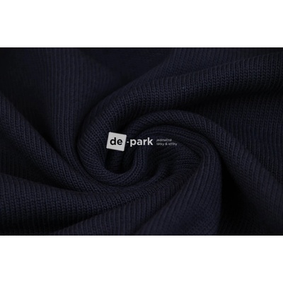 de-park Bavlněná svetrovina Soft - černomodrá