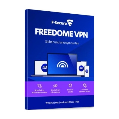 F-Secure Freedome VPN 3 lic. 1 rok (FCFFBR1N003E1)