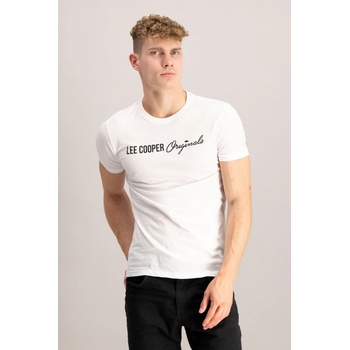 Lee Cooper pánské tričko bílá