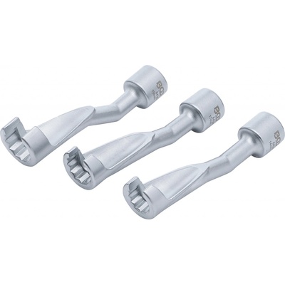 BGS technic Sada klíčů na potrubí, otevřené 12,5 mm 1/2" 14 - 17 - 19 mm BGS 8450