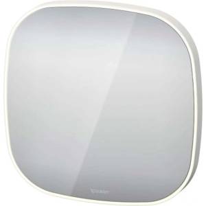 Duravit Zencha - Огледало с LED осветление 70x70x5 см бяло мат ZE7066000000000 (ZE7066000000000)