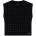 GUESS Oversize потник в черно за момиче с кристали Guess