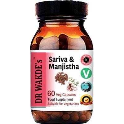 Dr Wakde's Сарива и Манджиста, 60 капсули, Dr Wakde's (PH015 (131463))