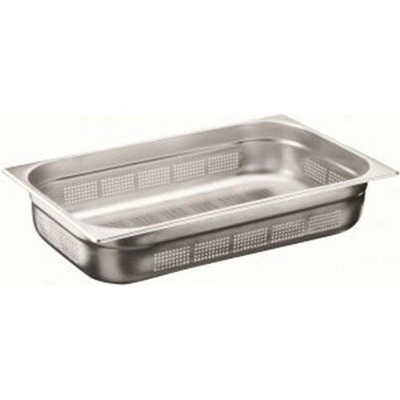 Gastronádoba dierovaná GN 2/1 hĺbka 150 mm nerezová 100019273