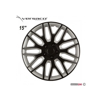 Versaco Тасове за джанти 15'' Versaco Dakar BlackSilver