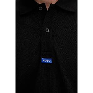 HUGO Blue тениска с яка мъжка от памук Nolitos (50564309) - answear - 175,83 лв