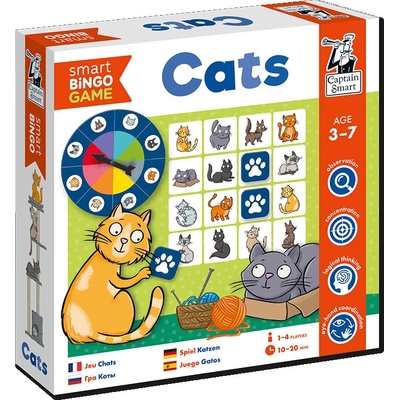 Chytré bingo - Mačky