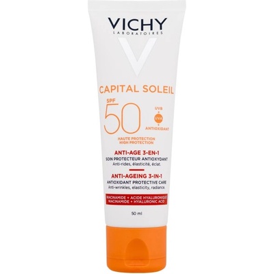 Vichy Capital Soleil Anti-Ageing 3-in-1 от Vichy за Жени Слънцезащитен крем за лице 50мл