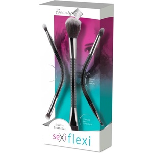 Intervion КОМПЛЕКТ INTERVION Четки За Грим 415406 Flexi Bl Комплект дамски