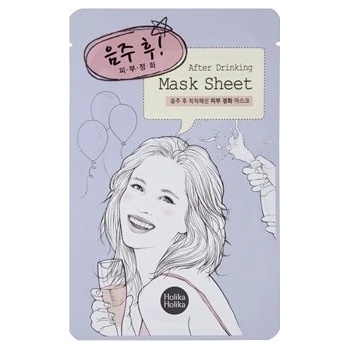 Holika Holika Mask Sheet After čistící maska na obličej After Drinking 18 ml