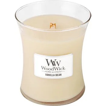 Image 1 of WoodWick Vanilla Bean ароматна свещ с дървен фитил 275 гр