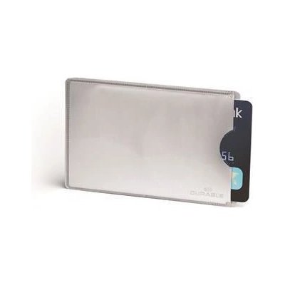 Durable pouzdro na kreditní karty stříbrná – Zboží Živě