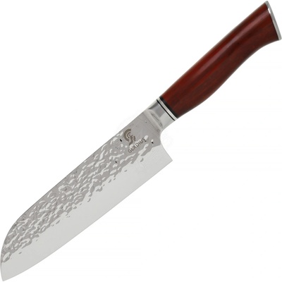 Art Gladius nôž Santoku Art Gladius Japonský styl oceľ 440 Santalové drevo