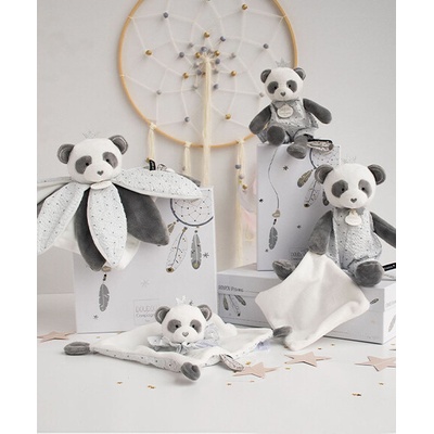 Doudou et Compagnie Paris Doudou Darčeková sada panda 20 cm
