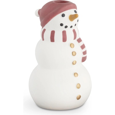 Porcelánový svícen Christmas Snowman Kähler
