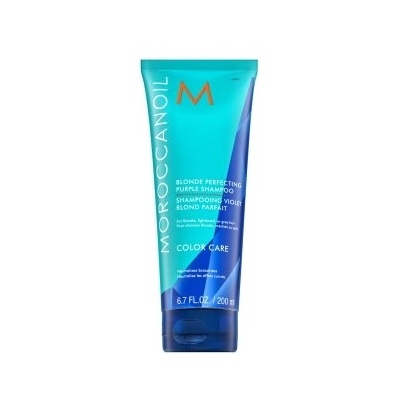 Moroccanoil Color Care Blonde Perfecting Purple Shampoo Неутрализиращ шампоан за руса коса 200 ml