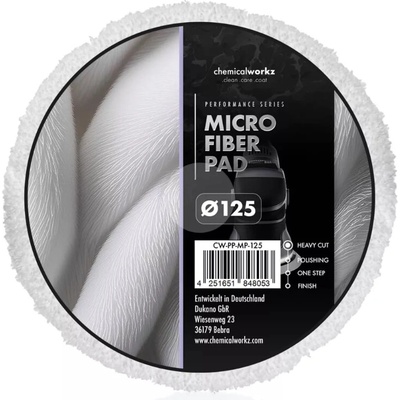 ChemicalWorkz Microfiber Pad 125 mm