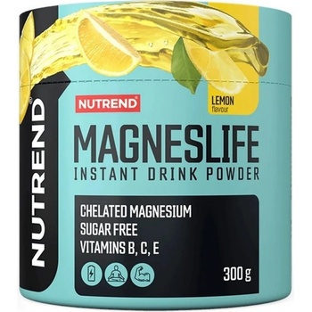 Nutrend MAGNESLIFE INSTANT DRINK POWDER citrón 300 g