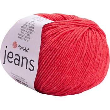 YARNART Jeans 26 Reddish Orange Плетива прежда (Jeans 26)