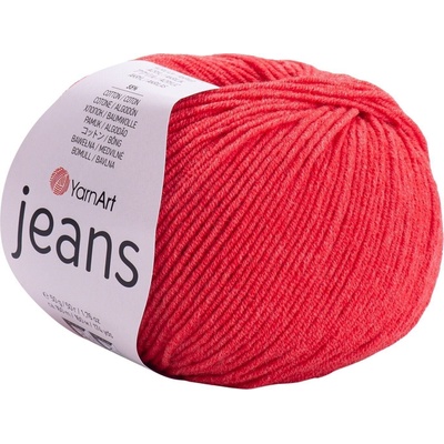 YARNART Jeans 26 Reddish Orange Плетива прежда (Jeans 26)