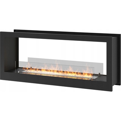 InFire Závesný biokrb 58 x 30 x 58 cm čierny