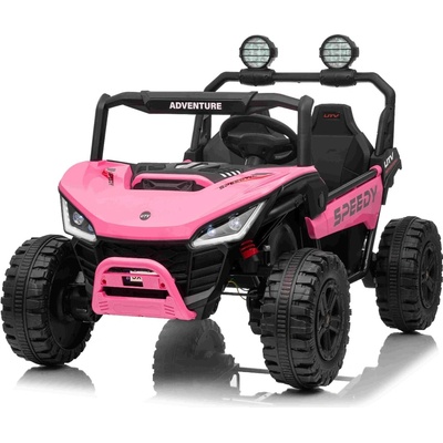 Beneo Elektrické autíčko T-REX Ride 4x4 Dvojmiestne ružova
