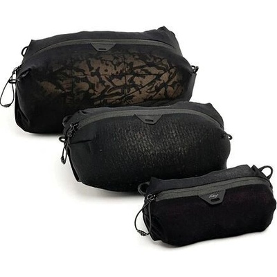 Peak design ultralight mesh packing cube bundle black
