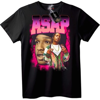 NOONEBRAND Тениска ASAP Градска - 2XL, Black