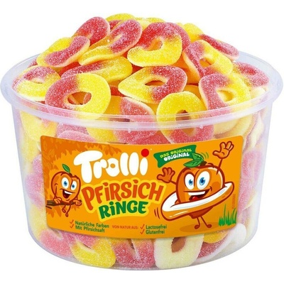 Trolli broskyňové krúžky 1,2kg