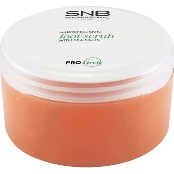 SNB Professional Скраб за педикюр с морска сол, 300 ml