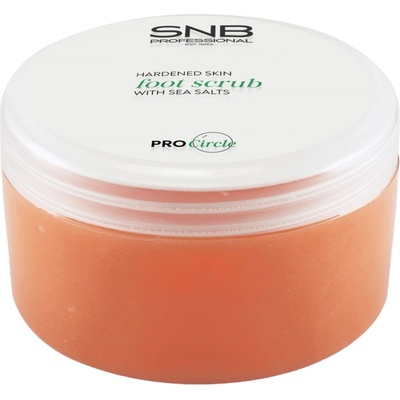 SNB Professional Скраб за педикюр с морска сол, 300 ml