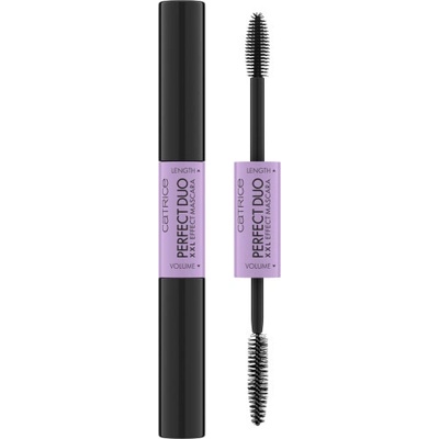 Catrice Perfect Duo XXL Effect objemová a predlžujúca riasenka 2 v 1 Black 8 ml