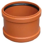 VALPLAST ПВЦ МУФА ф110 ОРАНЖ (cf100000110)