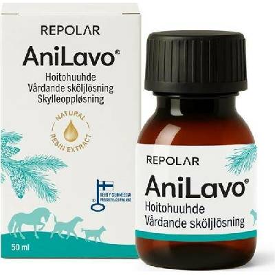 Repolar Pharmaceuticals Oy AniLavo roztok pro oplach ran pro psy a kočky 50 ml