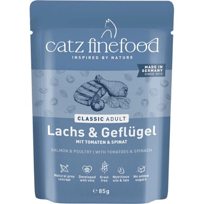 Catz Finefood No.5 s lososom a hydinovým mäsom 85 g