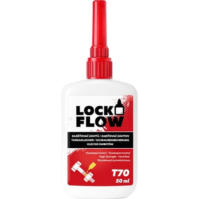 Lockflow T70 Vysokopevnostní zajišťovač závitů 50 ml