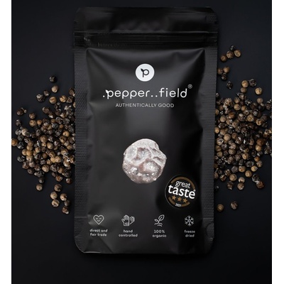 Pepper Field Kampotský Pepř lyofilizovaný Exclusive doypack 50 g – Zboží Dáma