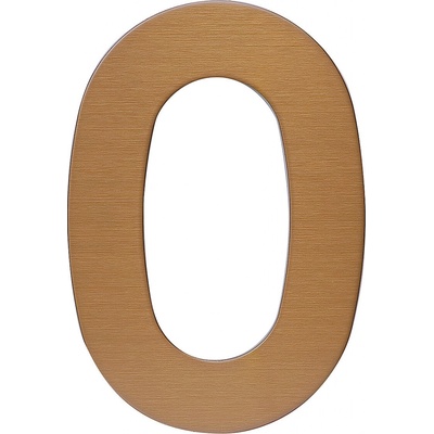 Domová číslica RICHTER RN.120L (meď matná), 1, RICHTER Meď