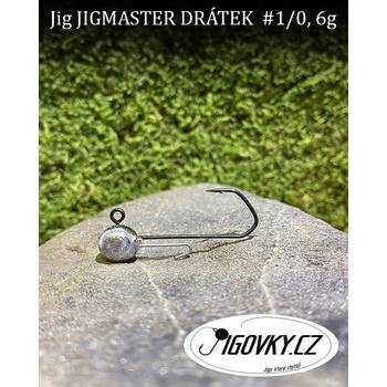 Jigovky.cz Jigové hlavičky Jigmaster Drátek vel.1 6g 5 ks