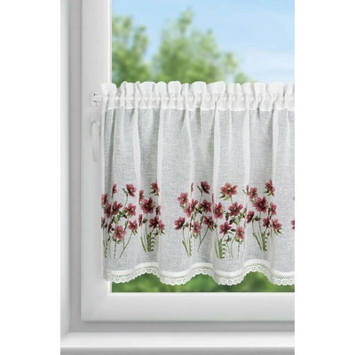 EUROFIRANY KRÁTKÁ ZÁCLONA NA PÁSCE ISA 150X60 CM VÍCEBAREVNÁ