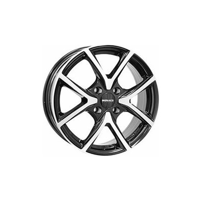 MONACO WHEELS CL2 7x17 4x108 ET25 gloss black polished
