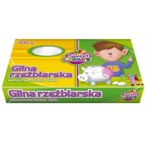 Sweet colours Self-hardening clay white