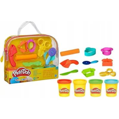 Play-Doh SADA KUFOR S DOPLNKAMI + 4 NÁDOBKY 224G