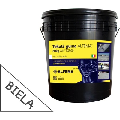 Tekutá guma ALFEMA TG500 biela 20 kg (DOPRAVA ZDARMA! NOVÉ BALENIE, PÔVODNÁ RECEPTÚRA!)